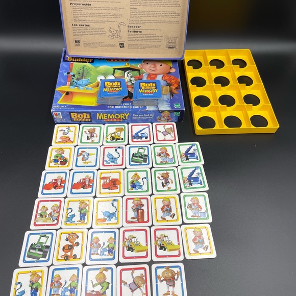 Bob the builder memory Game Matching pairs Board Game - Picture 3 of 6